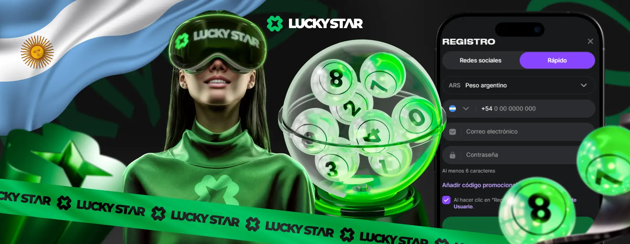 LuckyStar login