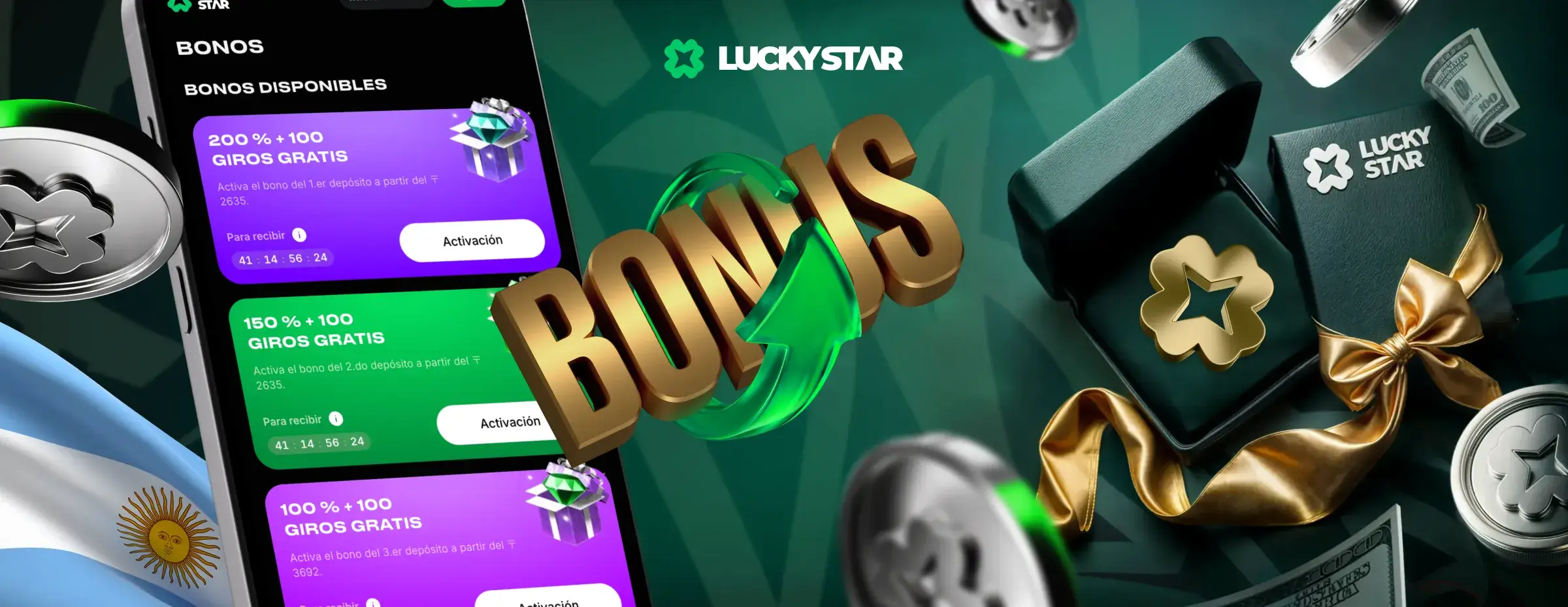Lucky star bonus